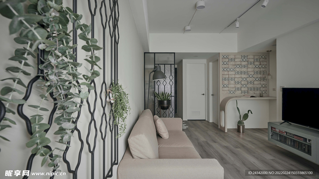 北欧风格家装实景图