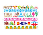 欧式花纹边框
