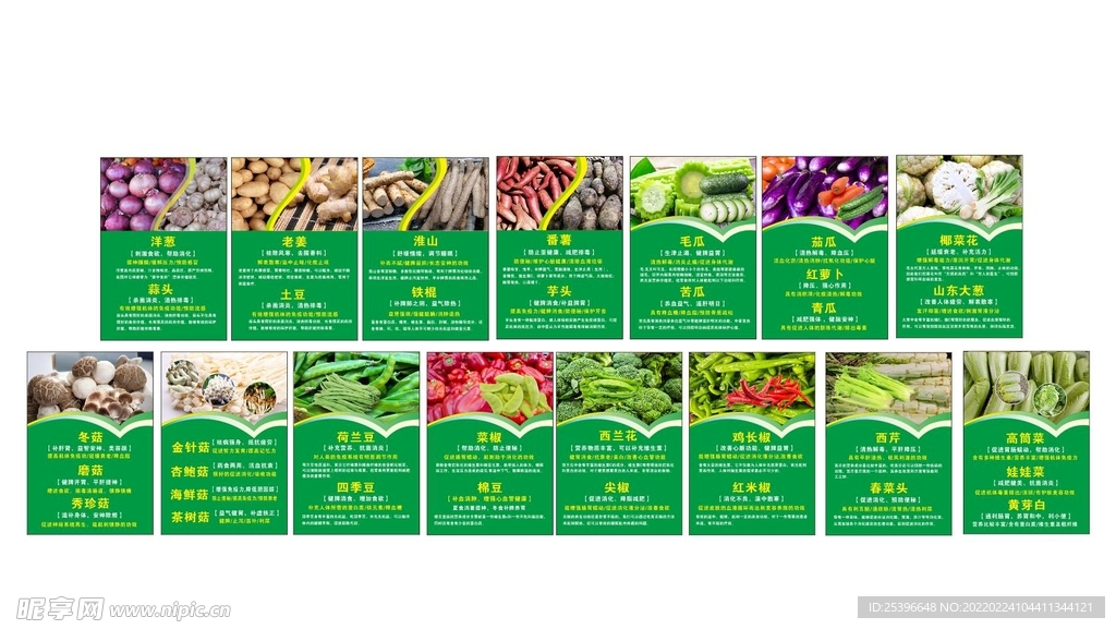 蔬菜区海报