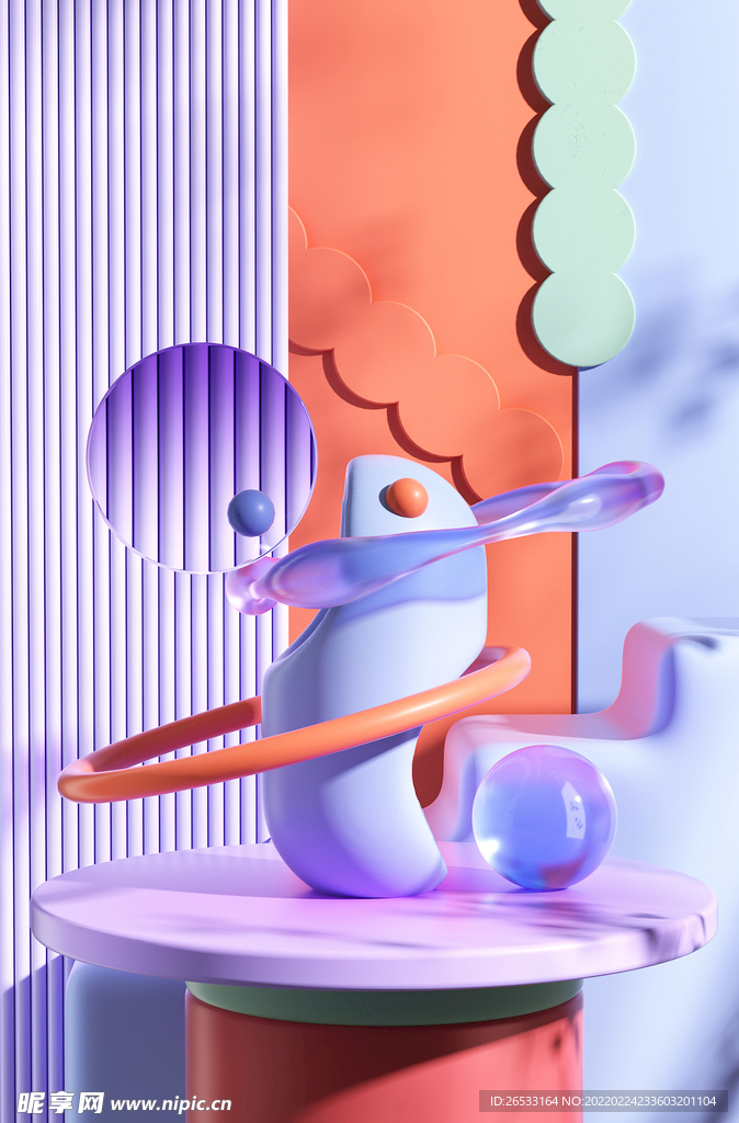 海报背景 电商 c4d背景