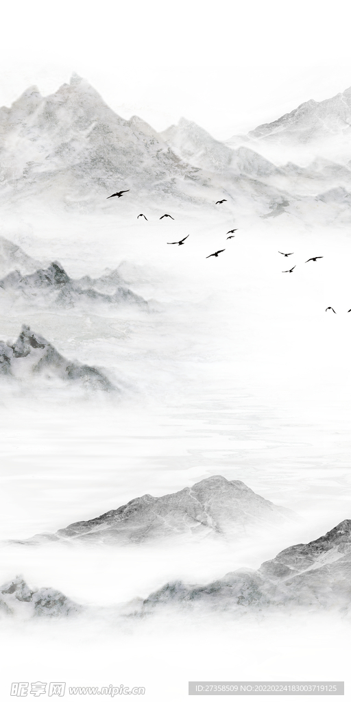  山水画 
