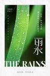 雨水海报           