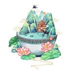 雨水海报           