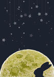 月球海报
