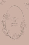 线描花