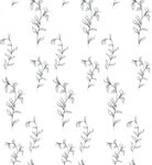 线描花