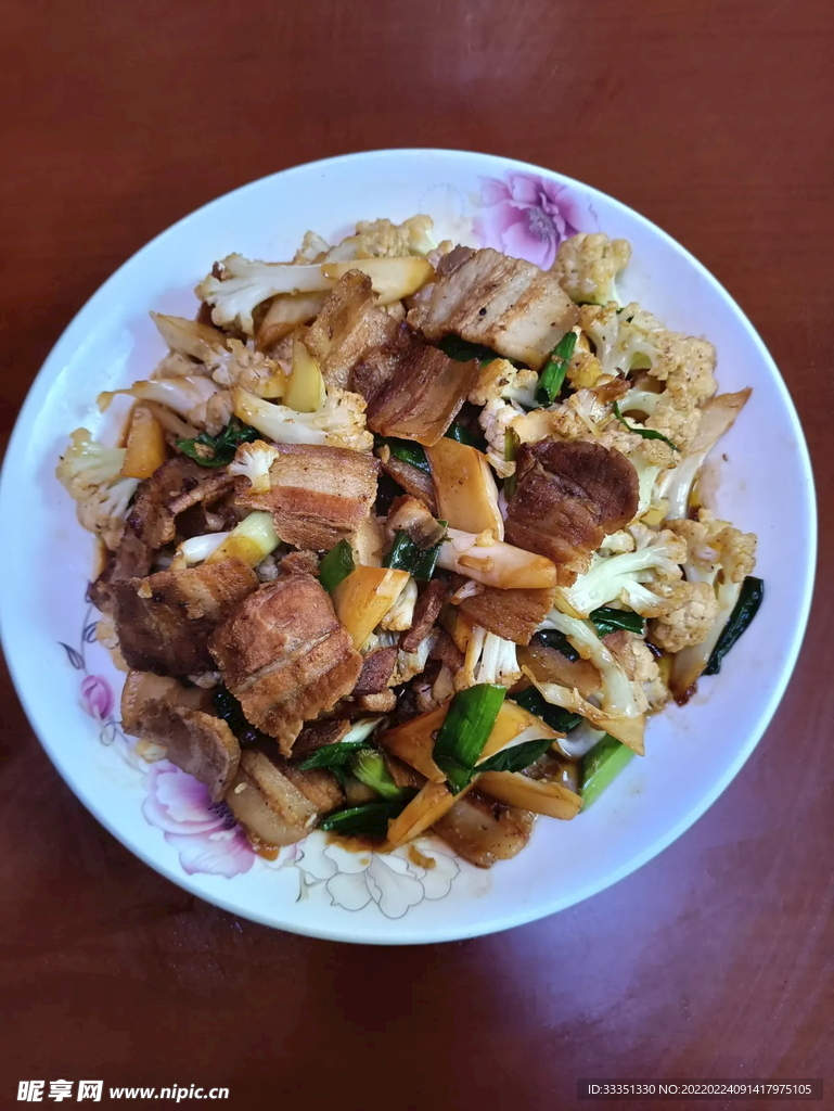 豆腐干炒肥锅肉