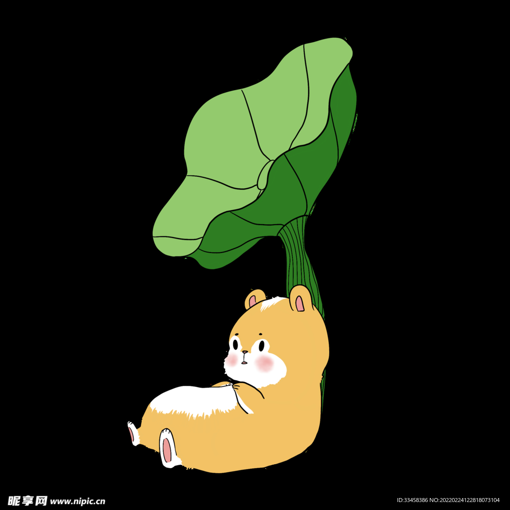 夏季立夏乘凉动物