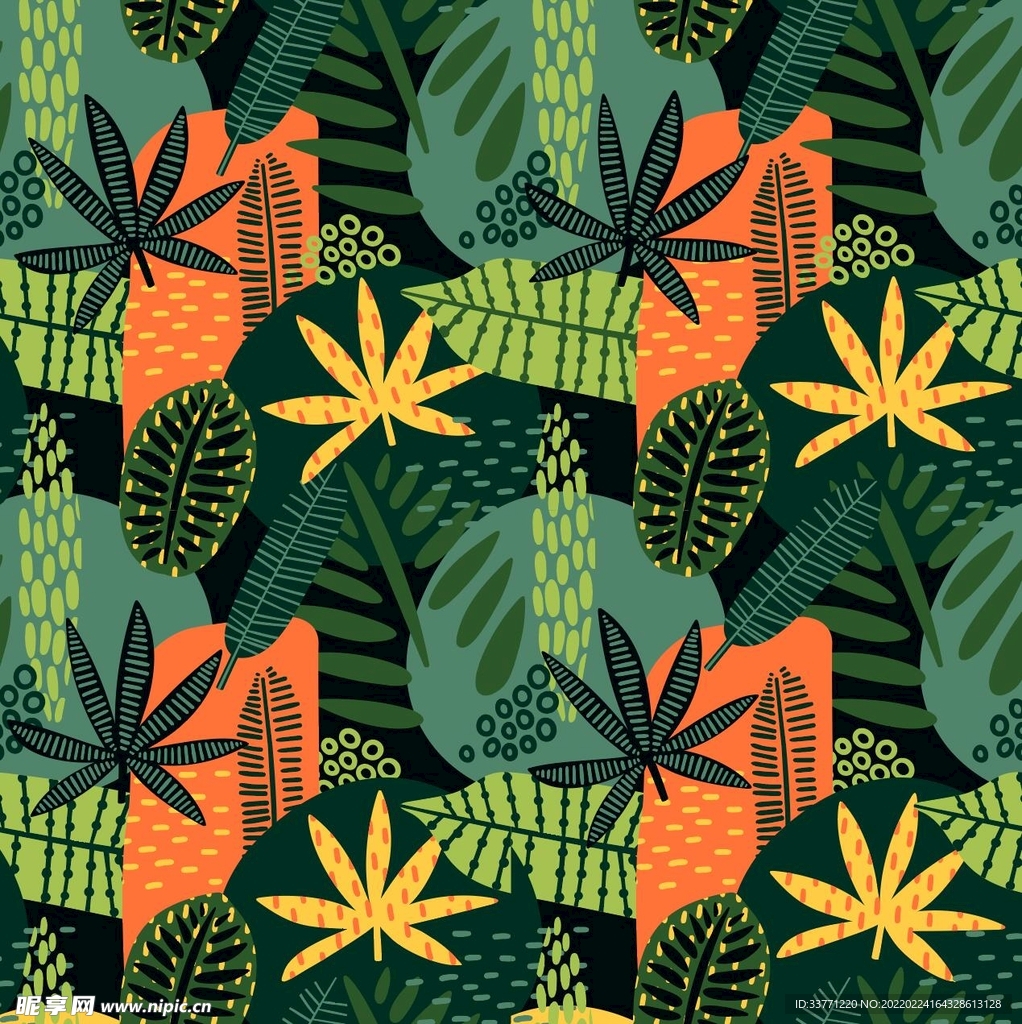 植物叶子背景