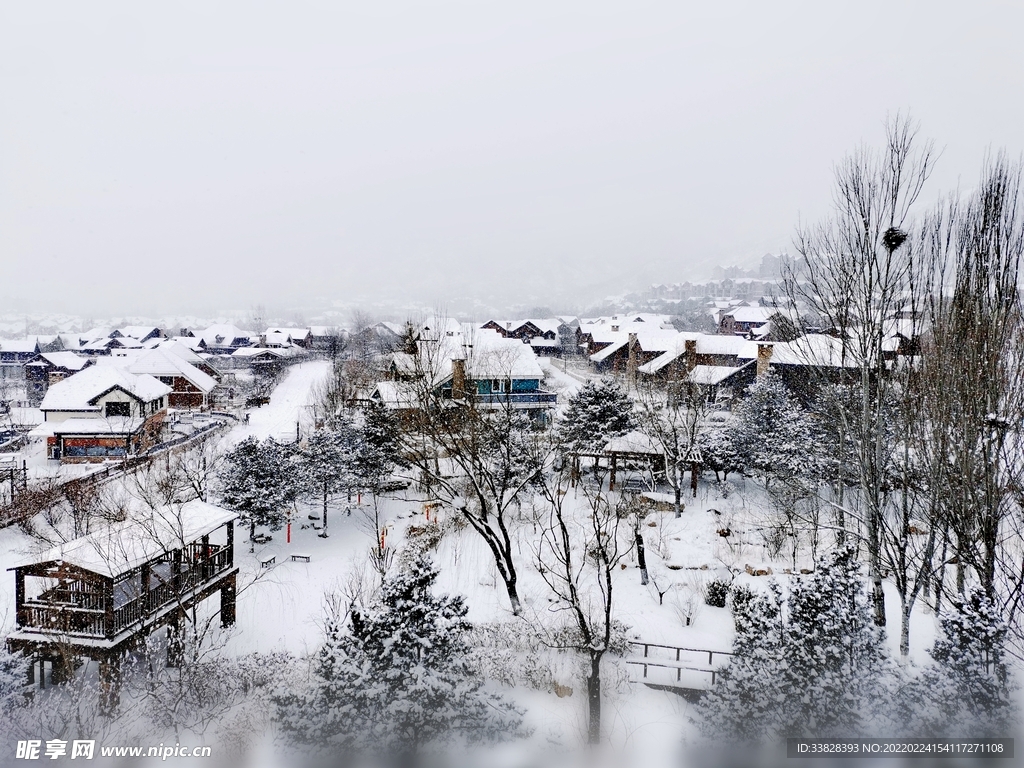 雪景图