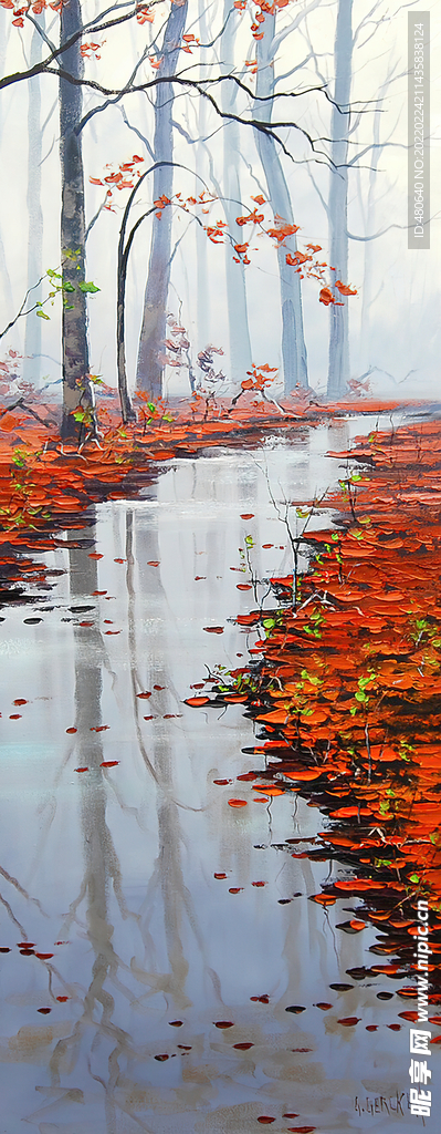森林小河