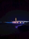 湖面夜色