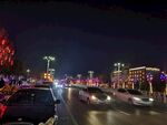 湖面夜色