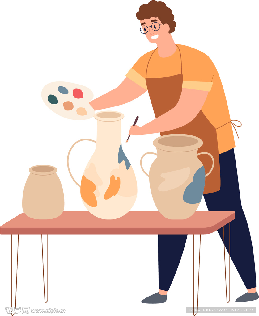 制作陶器