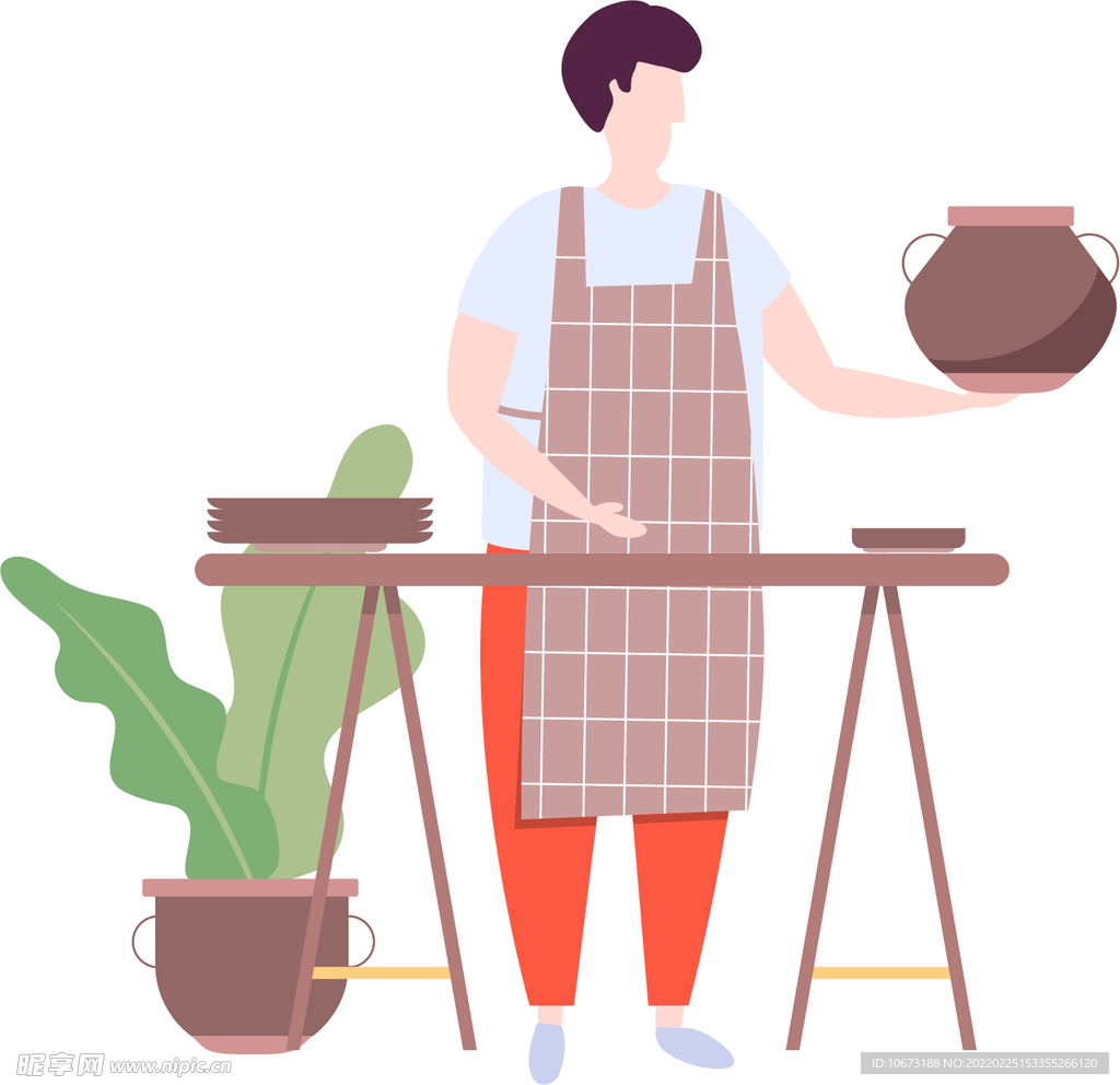 制作陶器