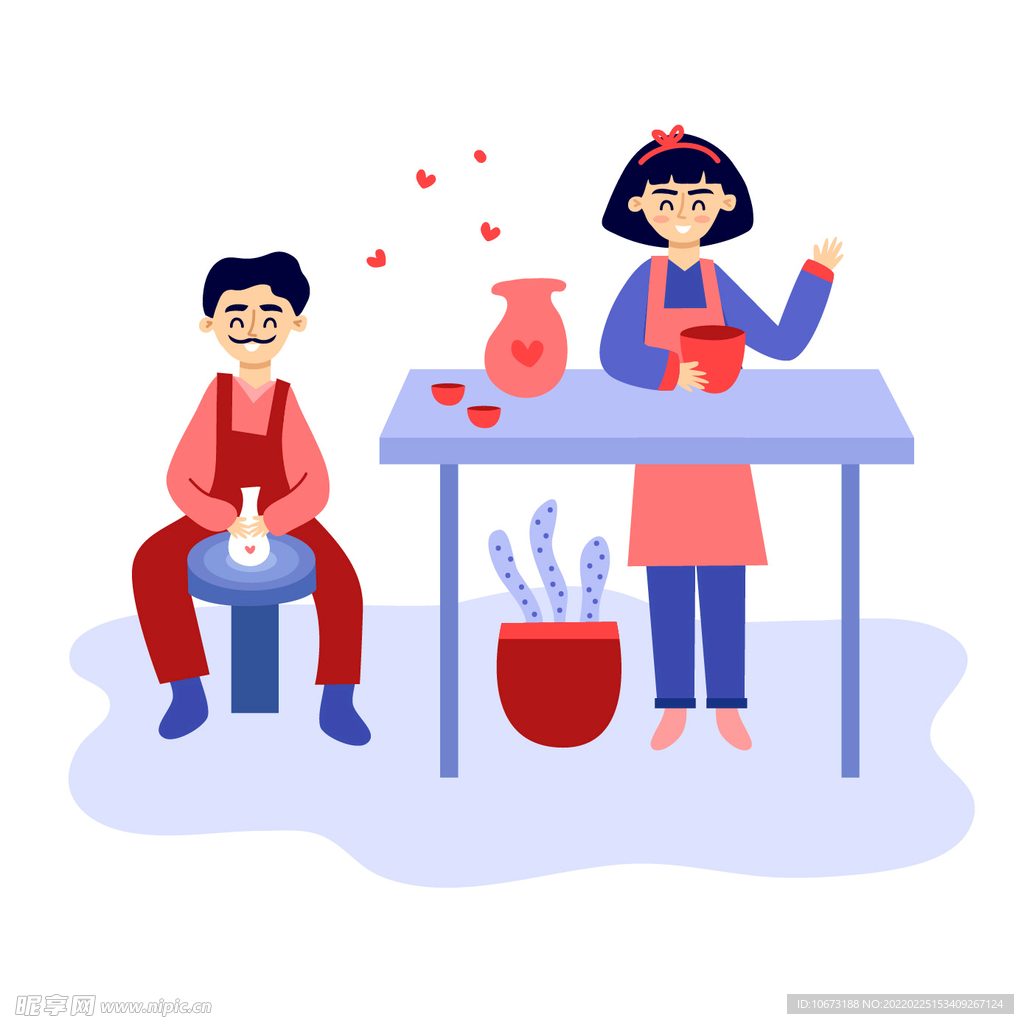 制作陶器