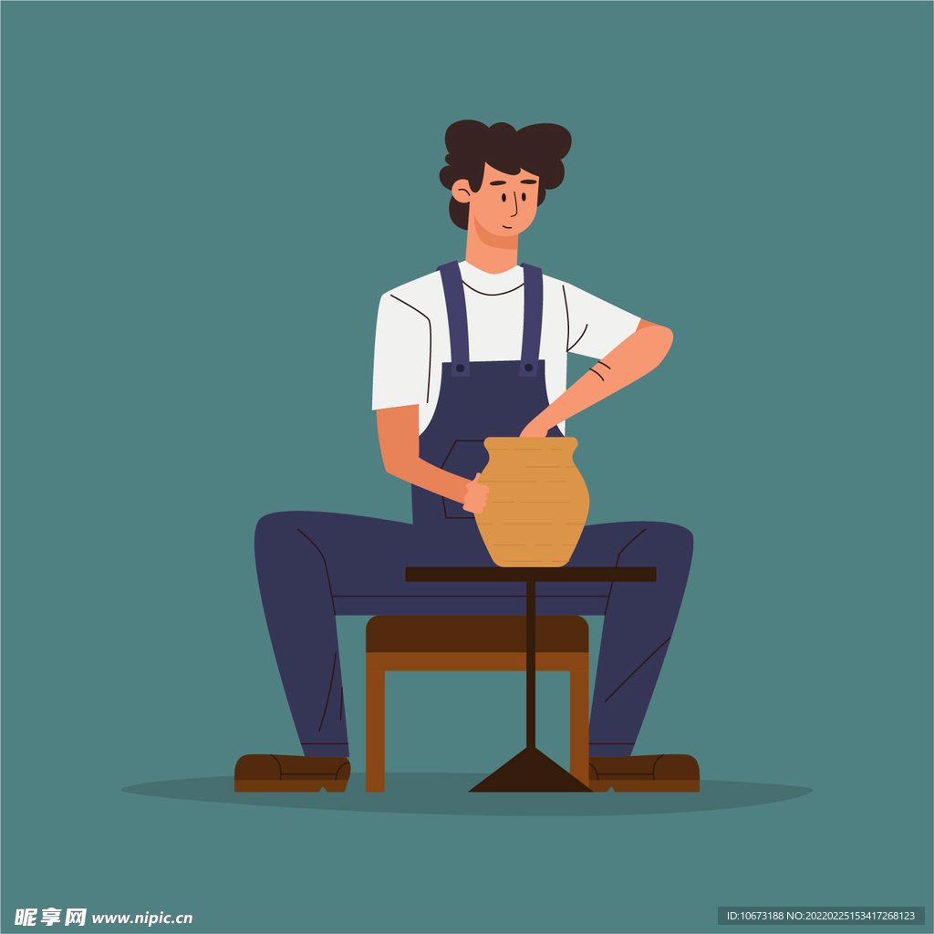 制作陶器
