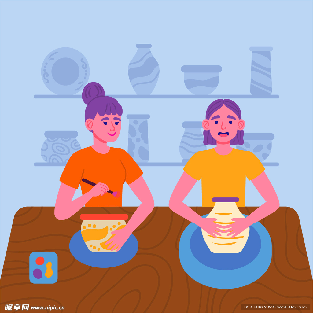 制作陶器