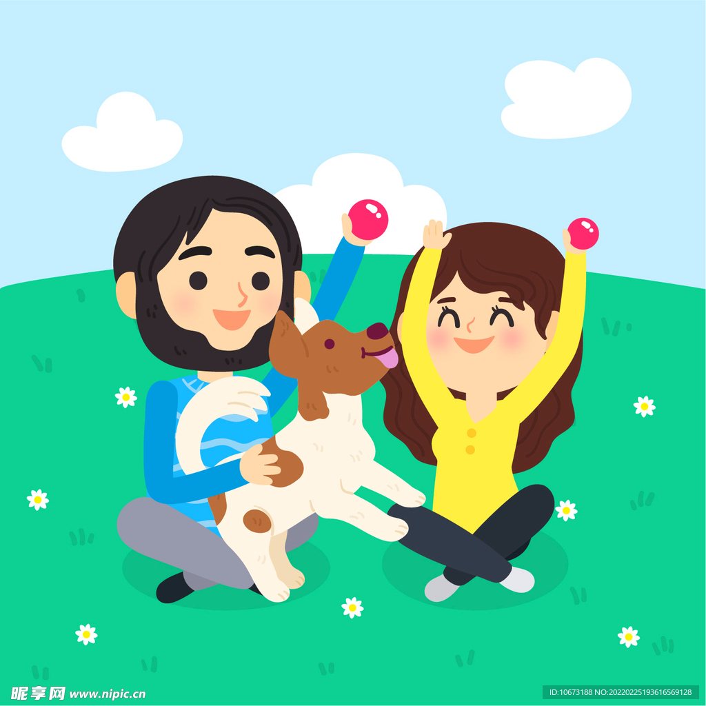 人和宠物 