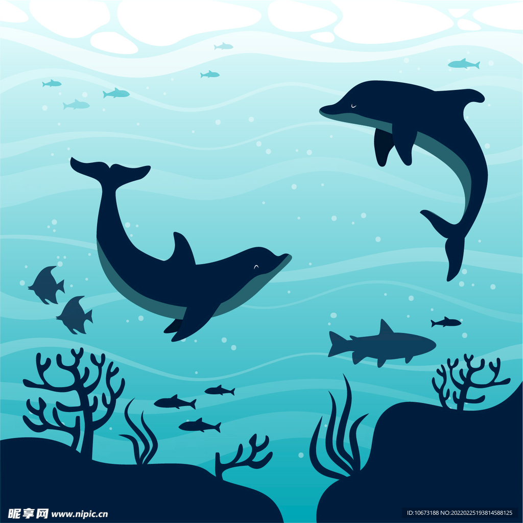 海洋背景 