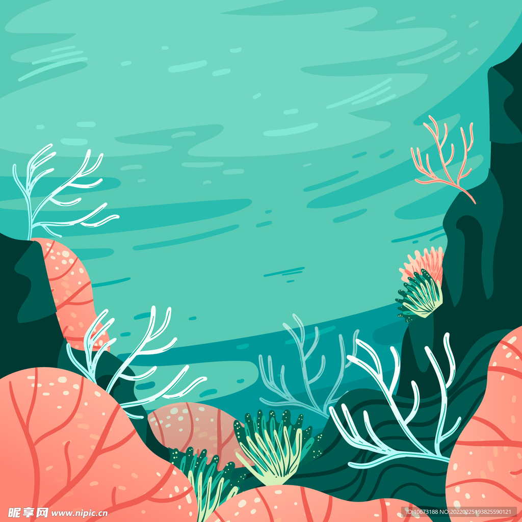 海洋背景 