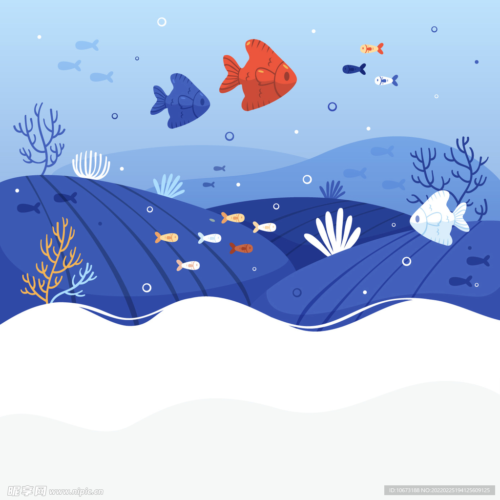 海洋背景 