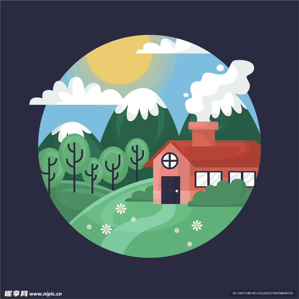 房子背景