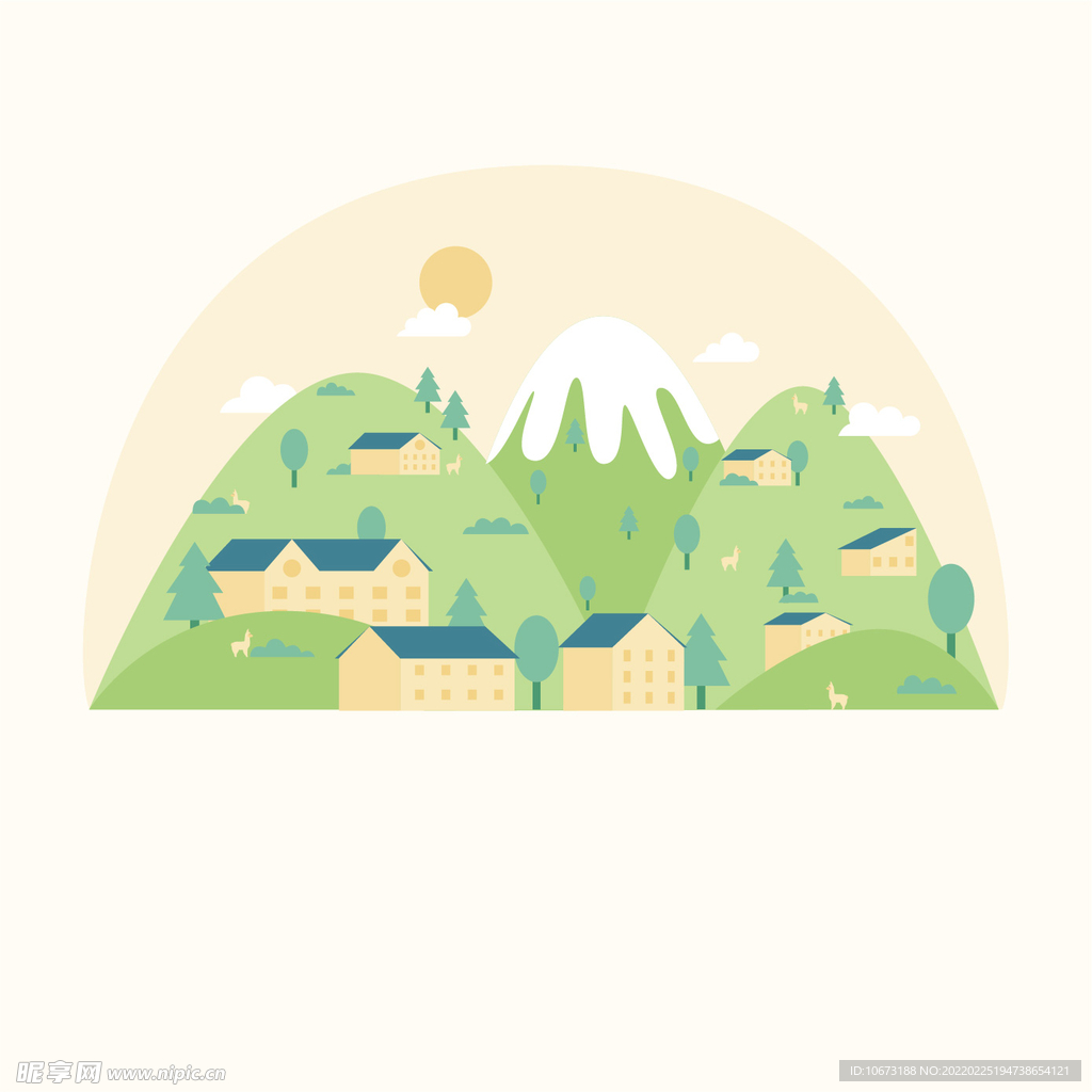 房子背景 