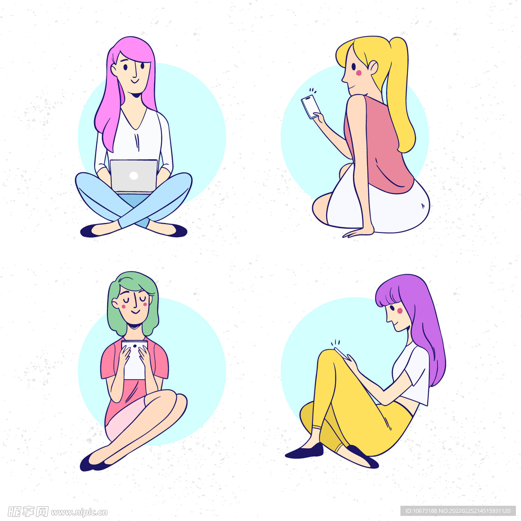 使用电子产品