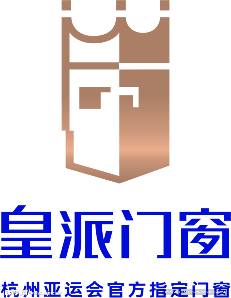 皇派门窗LOGO