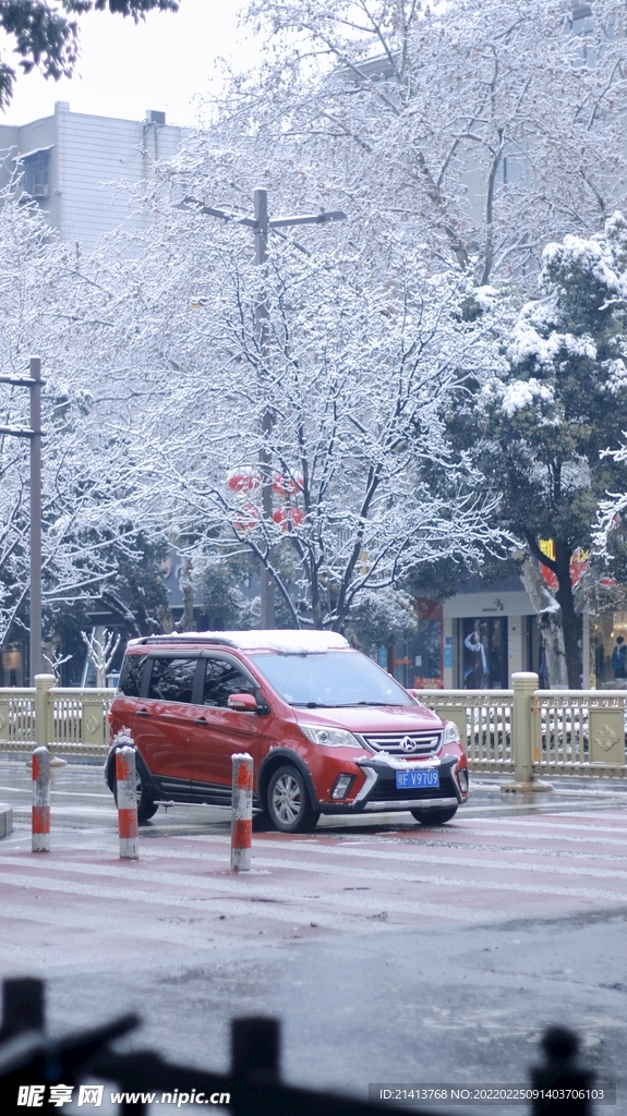 冬日雪景风景