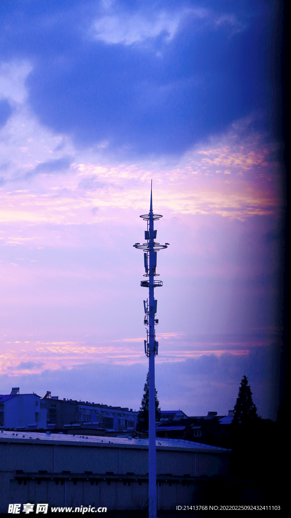 天空彩霞晚霞 