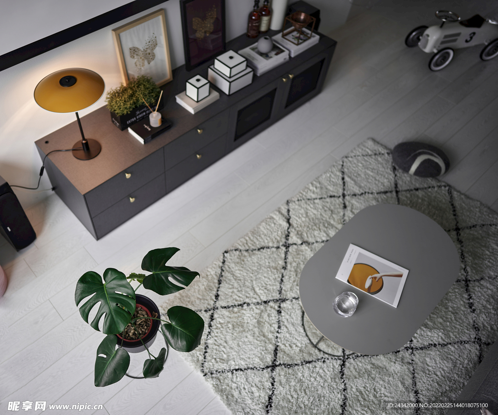 北欧风格家装实景图