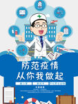 防范疫情知识海报
