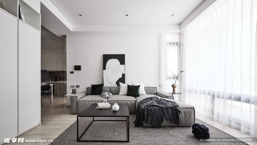 北欧风格家装实景图