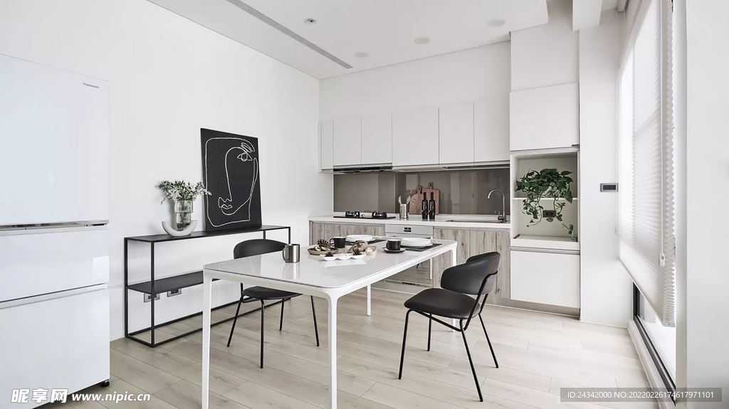 北欧风格家装实景图