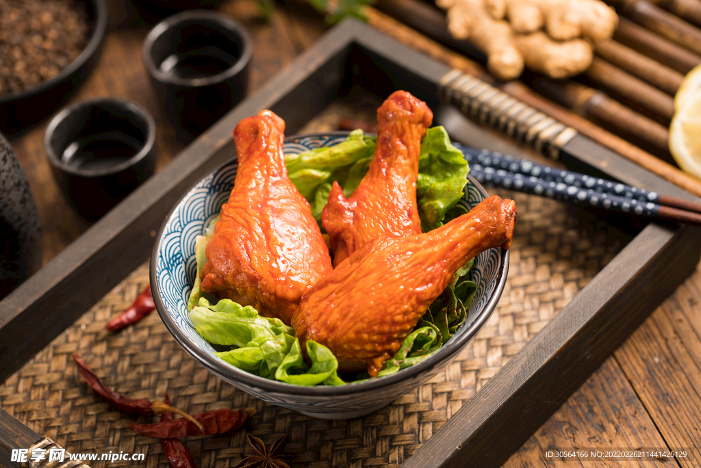 卤肉鸡腿