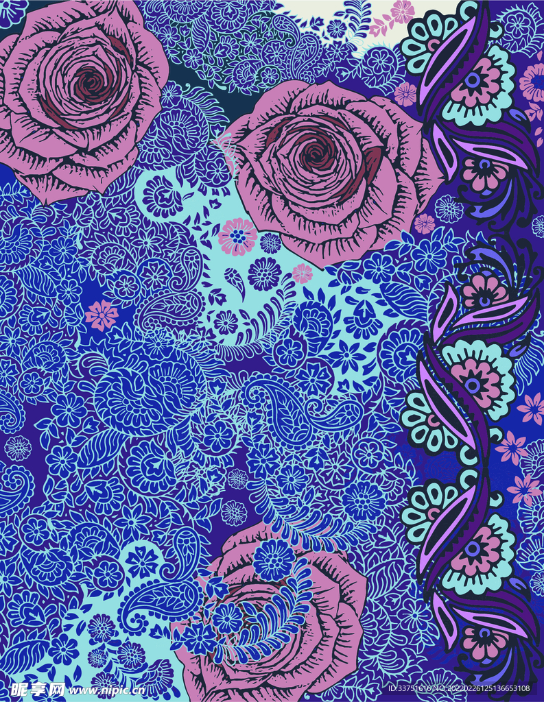 纹样花卉