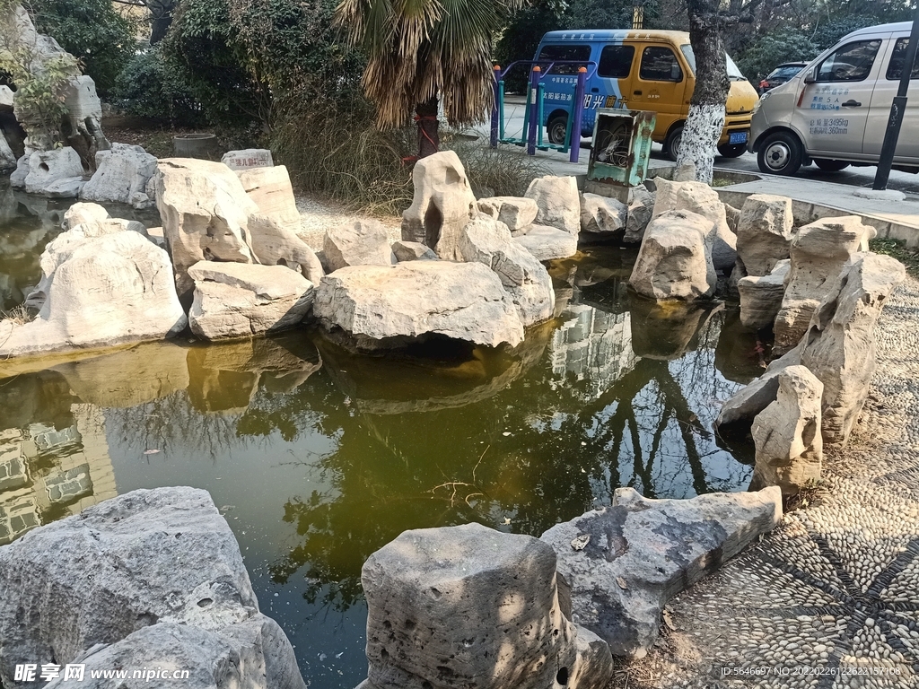 小区一角