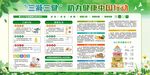 三减三健宣传栏展板