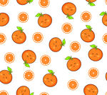 卡通水果  卡通橘子