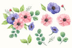 花卉 矢量花
