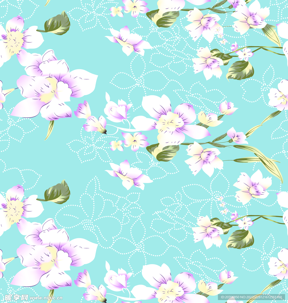手绘花 