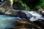 岩石 鹅卵石 小河 流水 河水