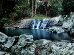 岩石 鹅卵石 小河 流水 河水