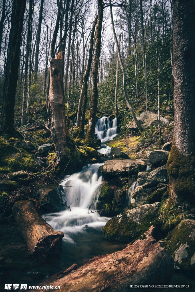 岩石 鹅卵石 小河 流水 河水