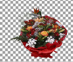 透明底花艺          