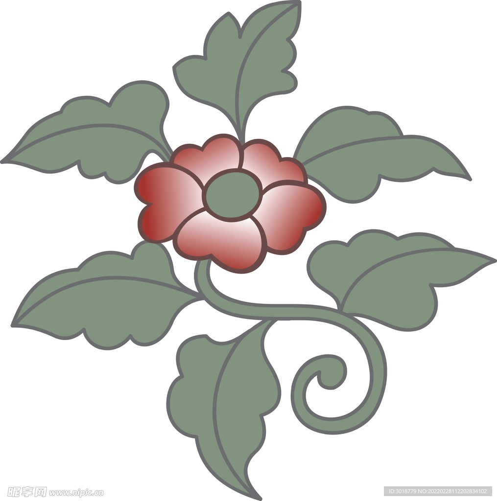 敦煌花纹图案 