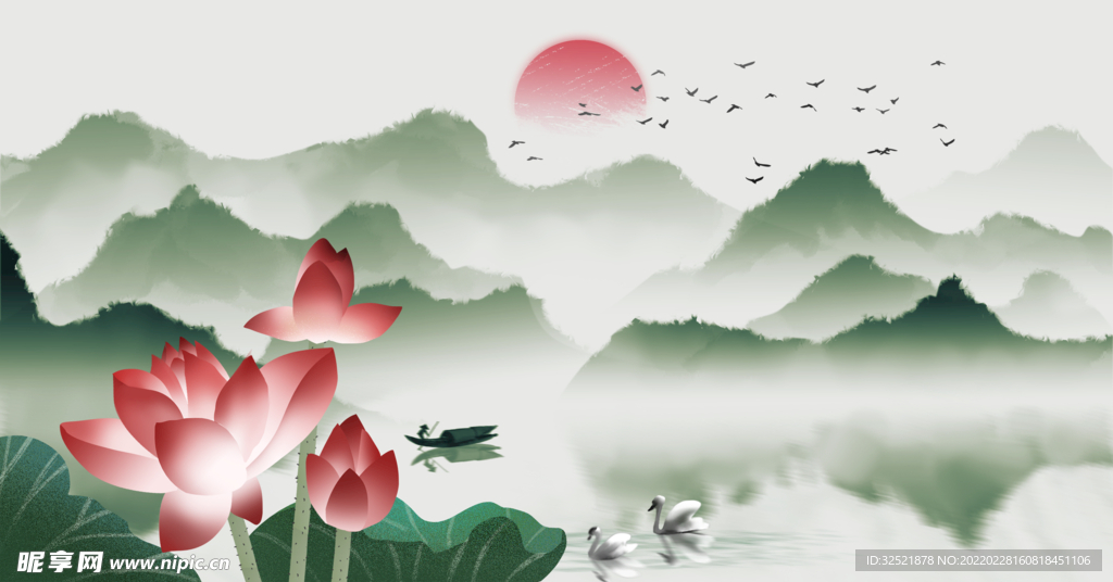 山水画 