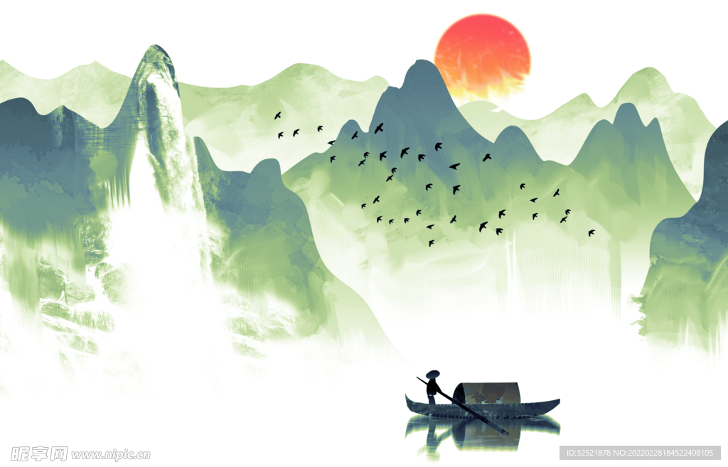 山水画